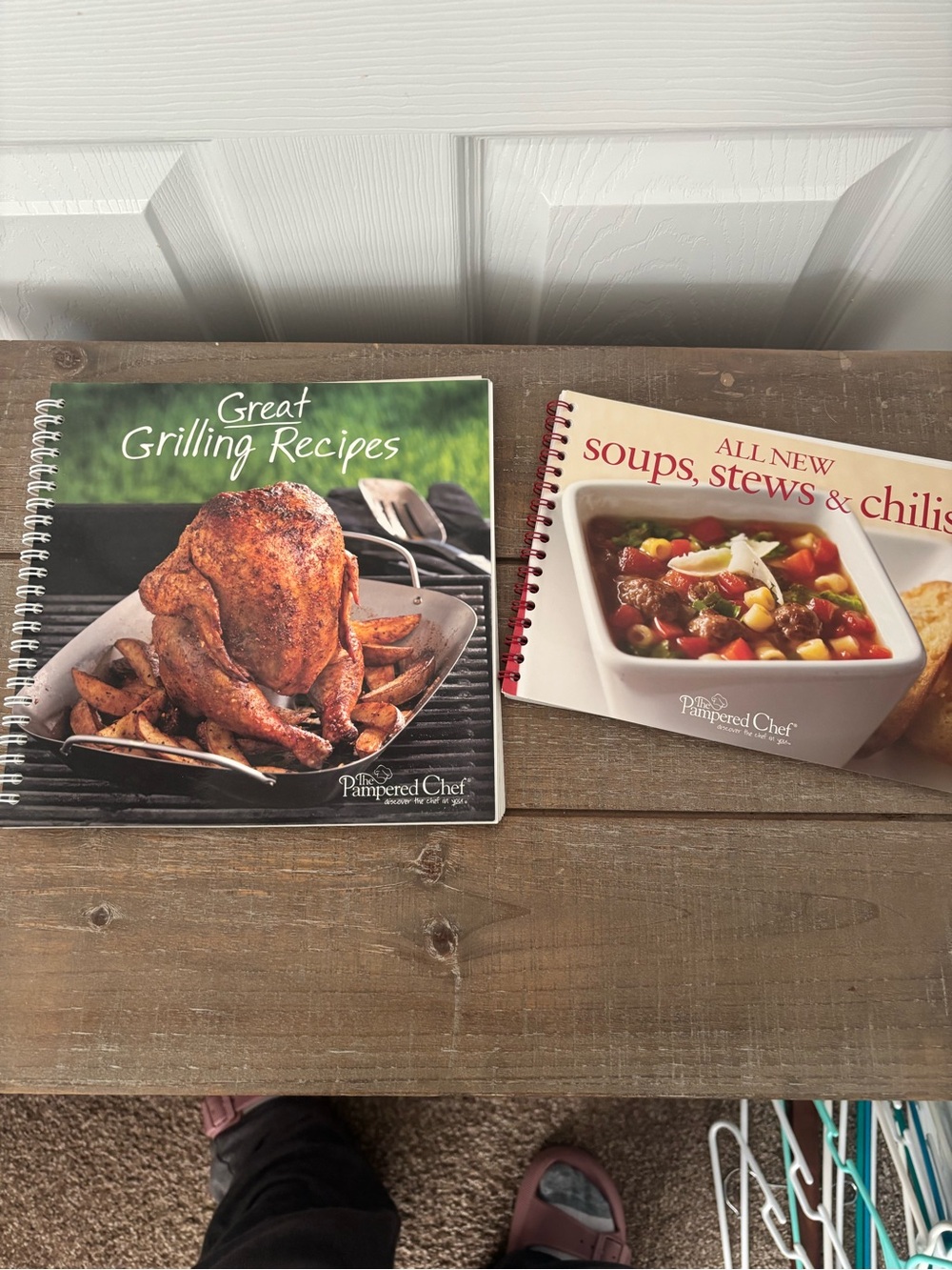 Pampered Chef Great Grilling Recipes Cookbook - Green Cover